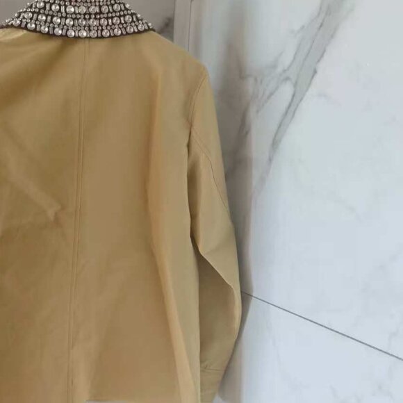 VERONICA BEARD Arlen Dickey crystal-embellished coated-cotton coat - Picture 10 of 13